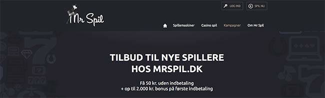 Free spins hos Mr Spil