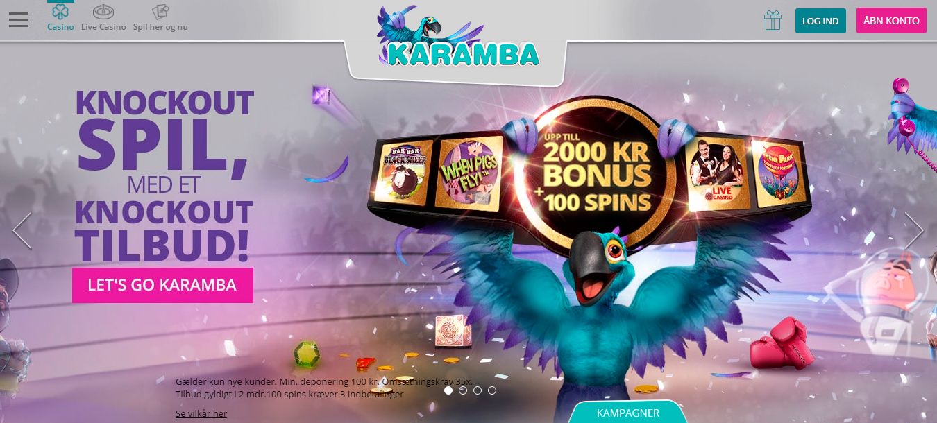 karamba bonus code 2018
